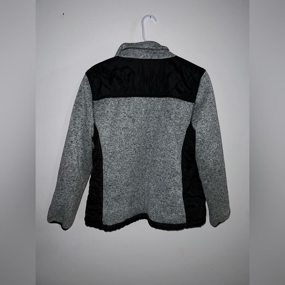 Grey Zip Up Jacket - Picture 2 of 3